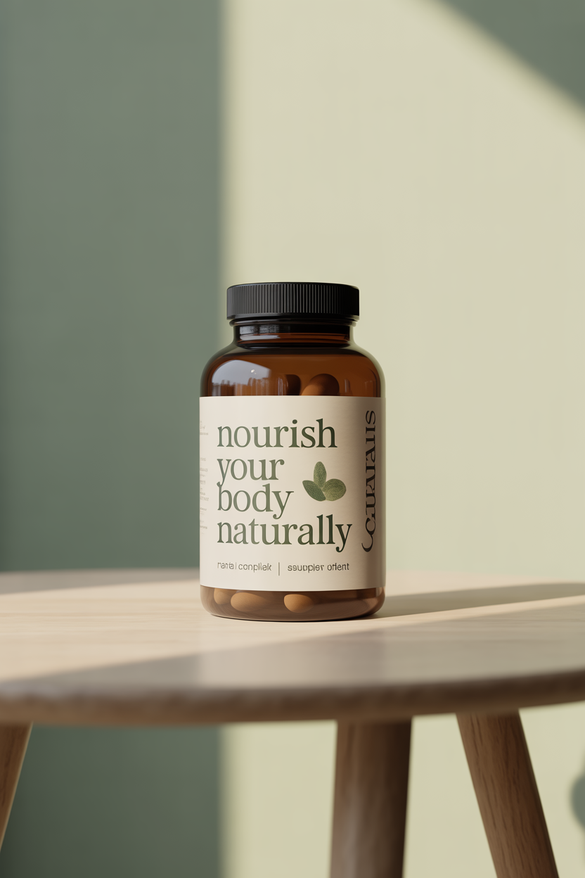 Coravitalis natural complex supplement bottle